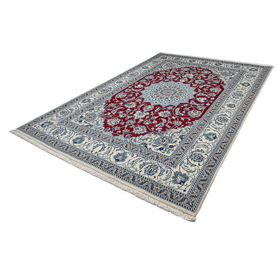 Nain Teppich 193x298cm - Perserteppich - dunkelrot