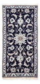Perserteppich - Nain 136 x 68 cm - dunkelblau