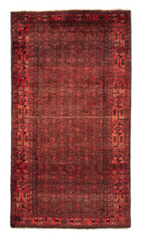 Perserteppich - Nomadic 225 x 121 cm - rot