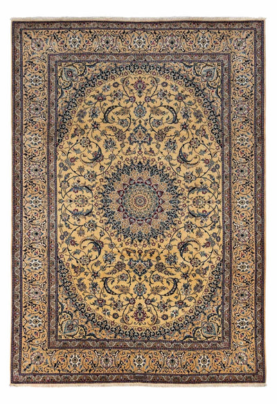 Perserteppich - Nain - Royal 255 x 353 cm - dunkelbeige