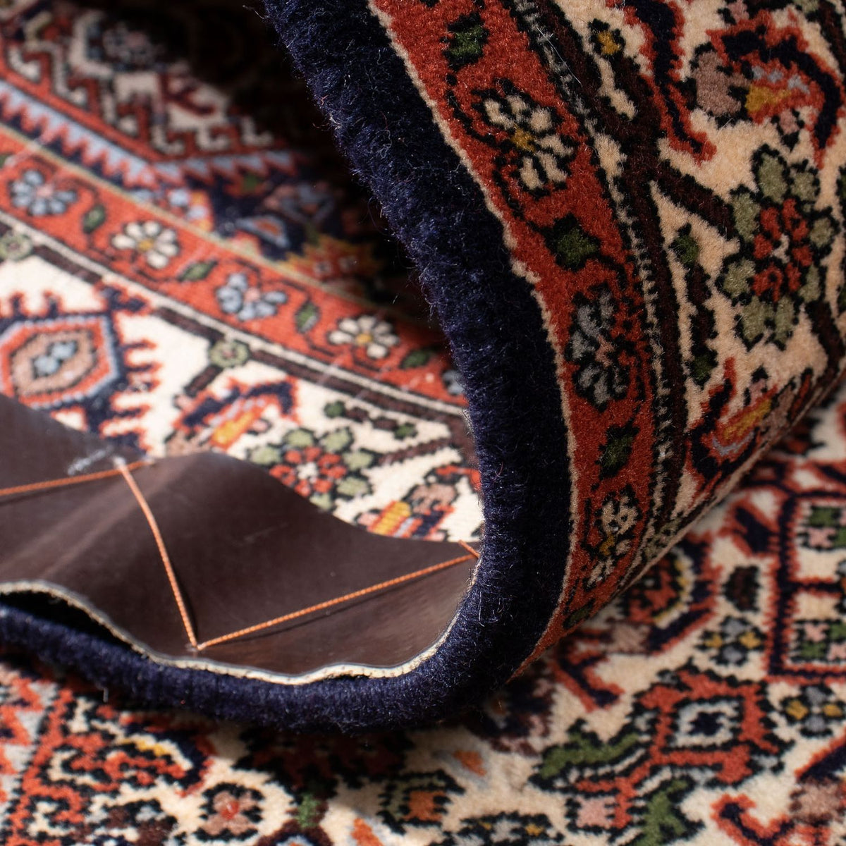 Perserteppich - Bidjar - Royal 291 x 70 cm - dunkelblau