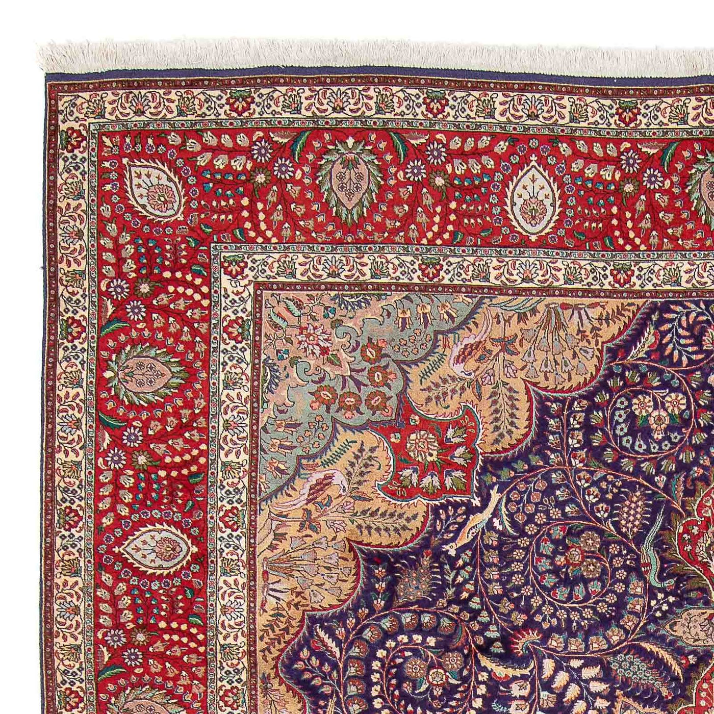 Täbriz - 50 Raj Teppich 374x296cm - Perserteppich