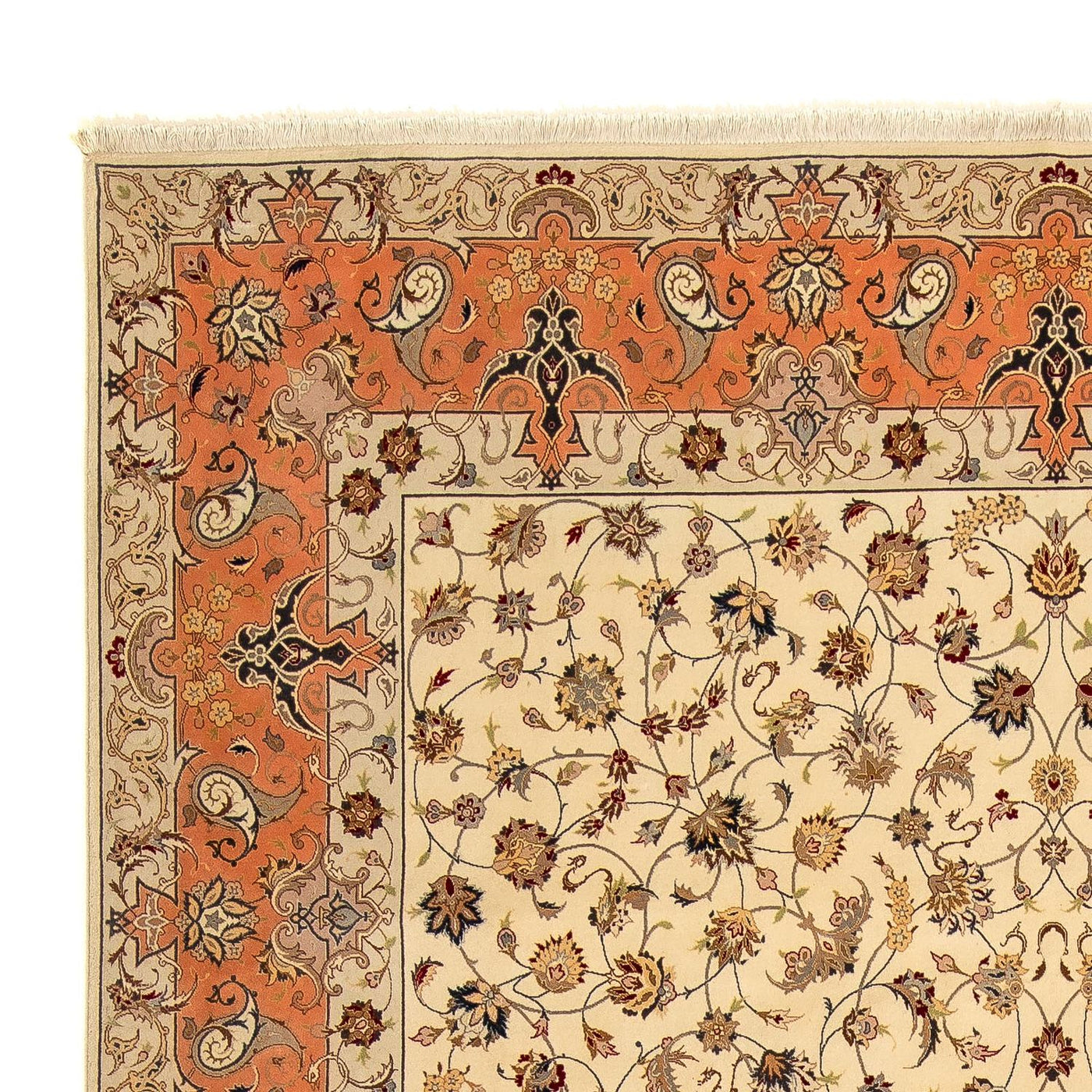 Täbriz - 50 Raj Teppich 370x250cm - Perserteppich