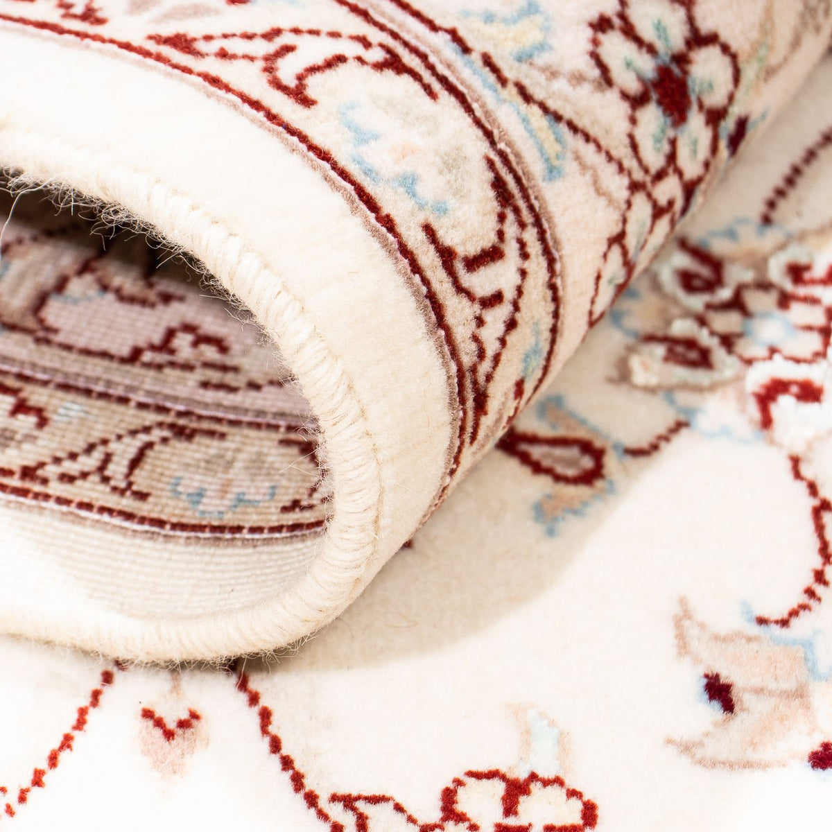 Perserteppich - Nain - Royal 196 x 137 cm Teppich Wohnzimmer