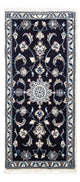 Perserteppich - Nain 142 x 62 cm - dunkelblau