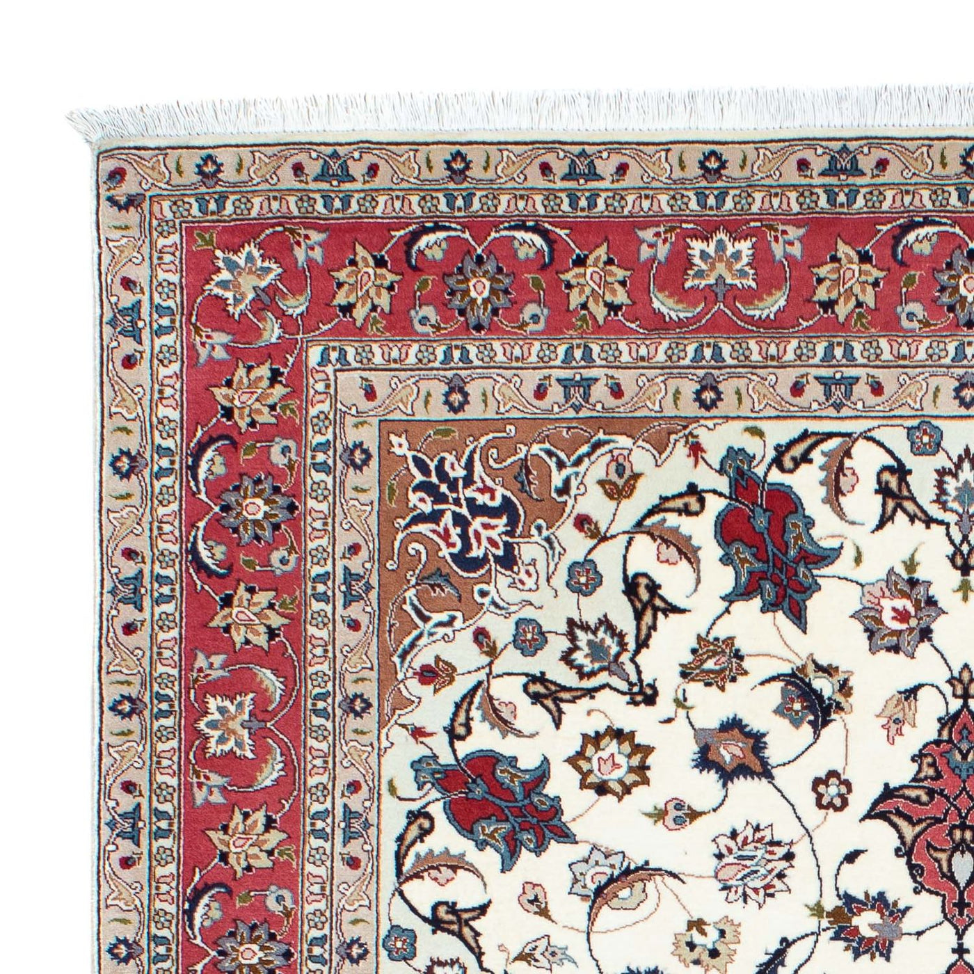 Täbriz - 50 Raj Teppich 206x150cm - Perserteppich