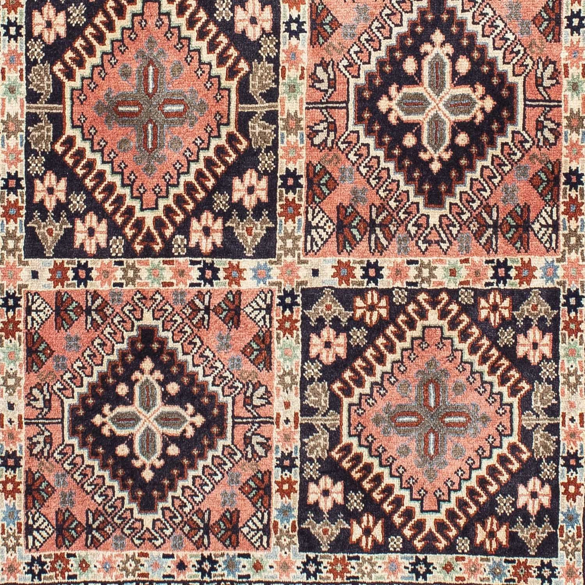 Perserteppich - Nomadic 147 x 100 cm - hellrot