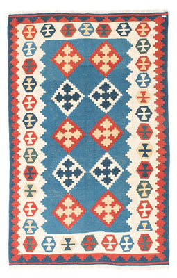 Kelim Teppich - Oriental 177 x 117 cm - blau
