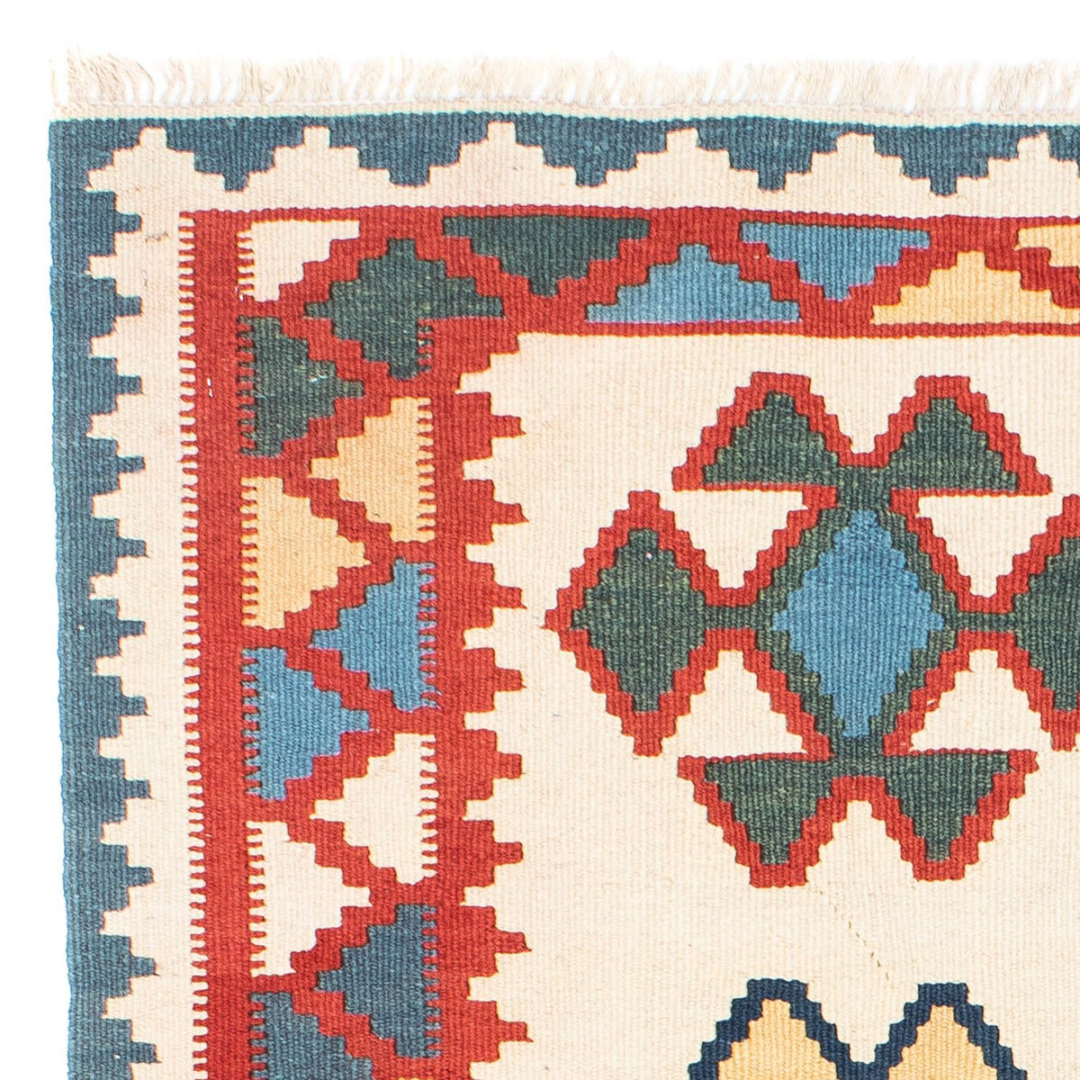 Kelim Teppich - Oriental 120 x 175 cm - beige