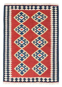 Kelim Teppich - Oriental 148 x 108 cm - rot