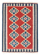 Kelim Teppich - Oriental 148 x 108 cm - rot