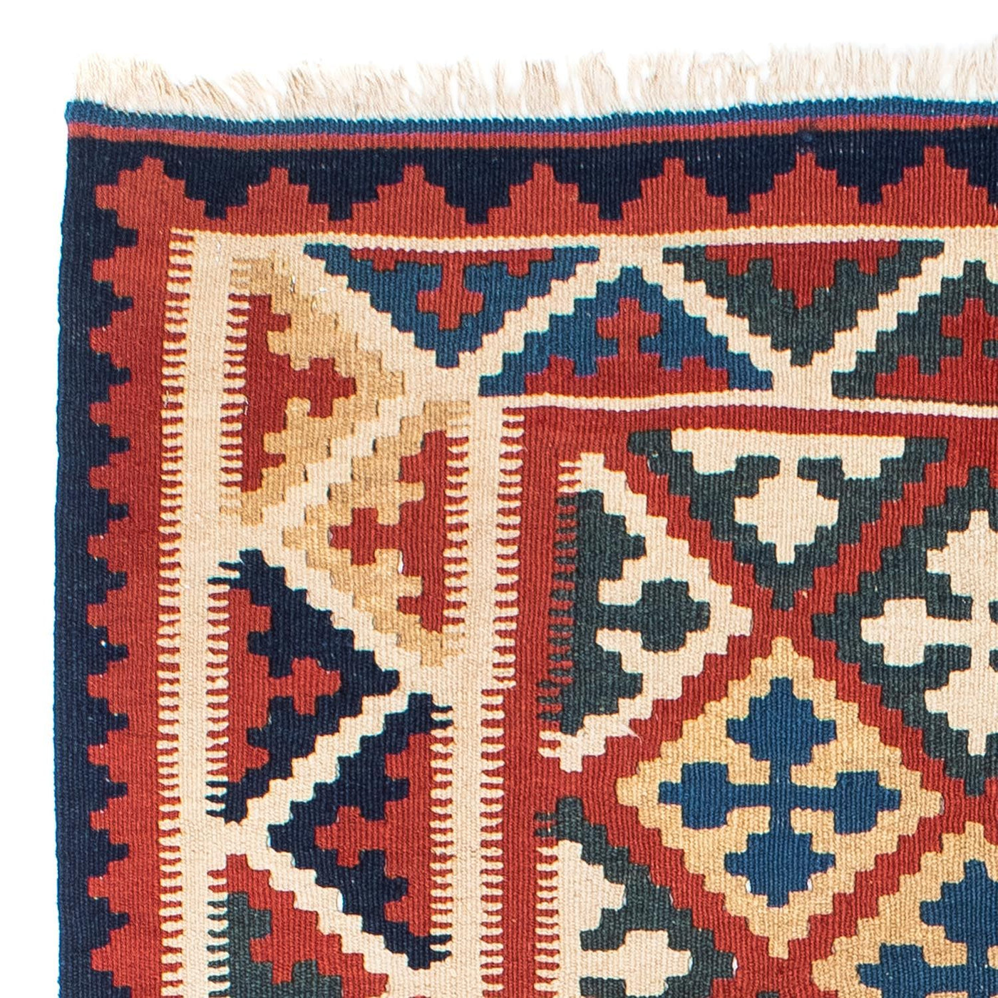 Kelim Teppich - Oriental 160 x 112 cm - rot