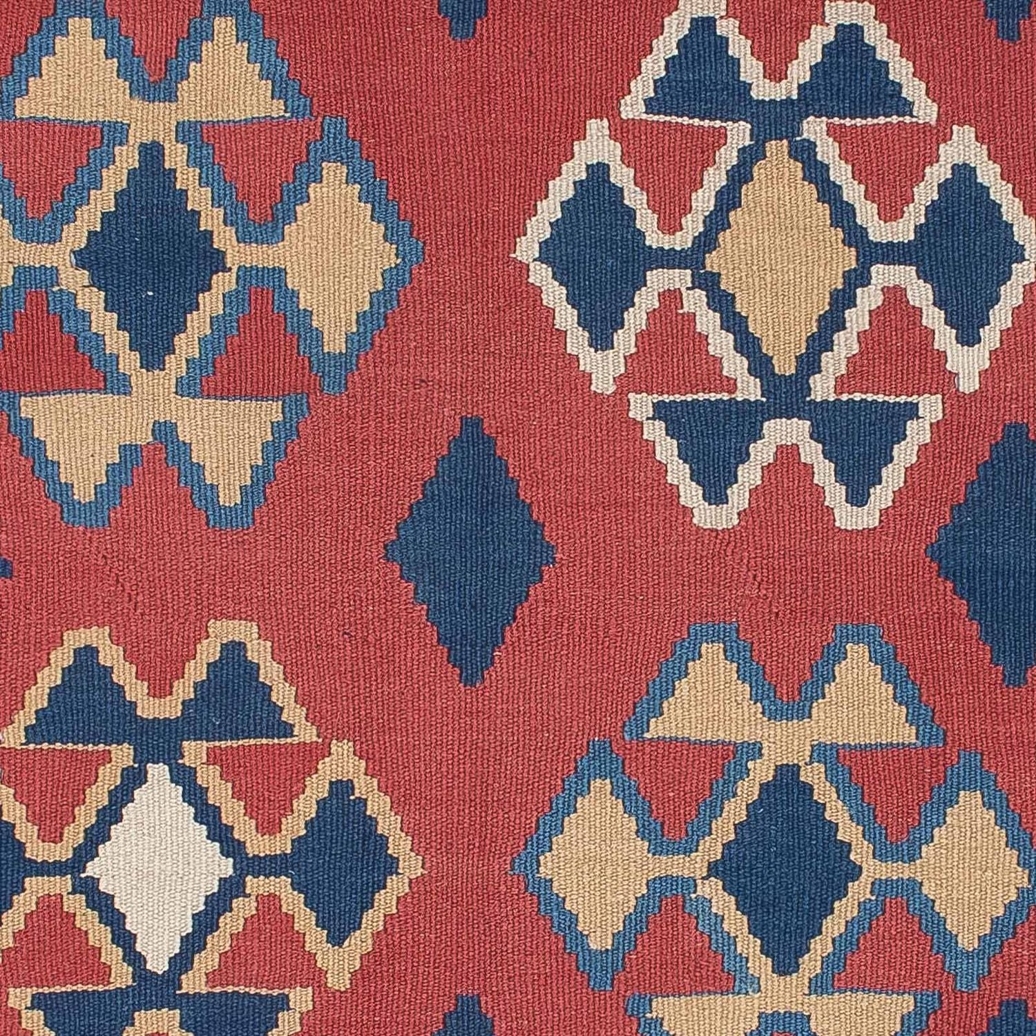 Kelim Teppich - Oriental 180 x 120 cm - dunkelrot