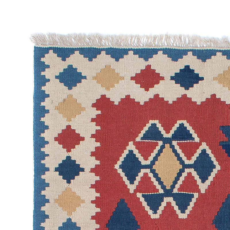 Kelim Teppich - Oriental 180 x 120 cm - dunkelrot