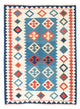 Kelim Teppich - Oriental 168 x 122 cm - blau
