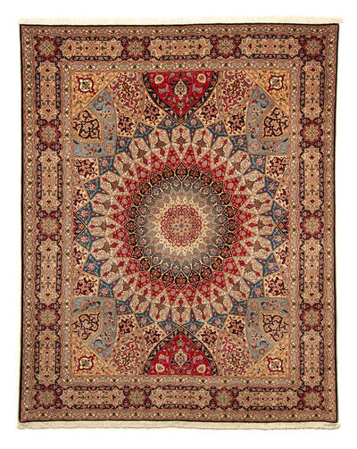 Täbriz - 50 Raj Teppich 206x255cm - Perserteppich