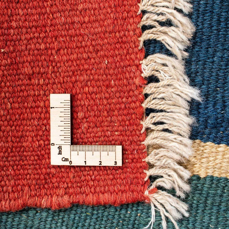 Kelim Teppich - Oriental 198 x 152 cm - rot