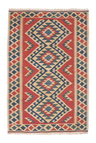 Kelim Teppich - Oriental 100 x 150 cm - mehrfarbig