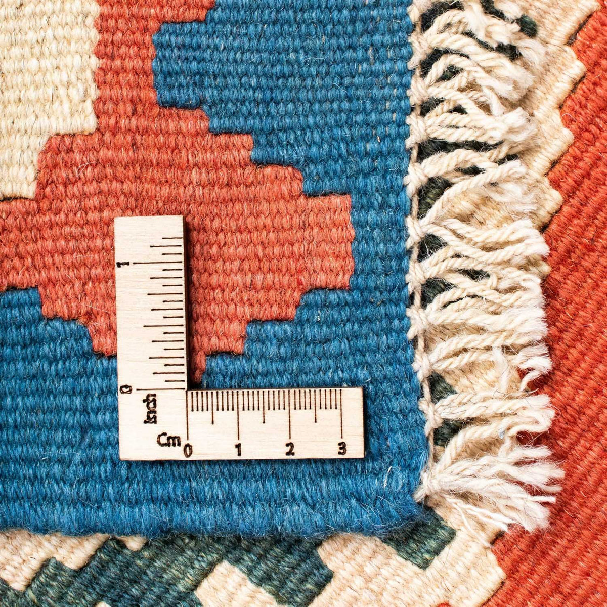 Kelim Teppich - Oriental 140 x 105 cm - rot