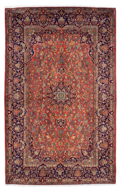 Keshan Teppich 140x222cm - Perserteppich - rost