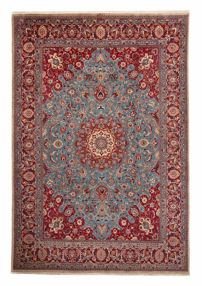 Mahal Teppich 245x344cm - Perserteppich - türkis