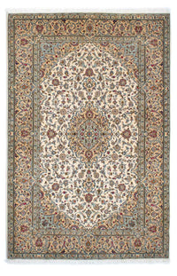 Perserteppich - Keshan 216 x 142 cm - beige