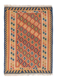 Kelim Teppich - Oriental 155 x 108 cm - mehrfarbig