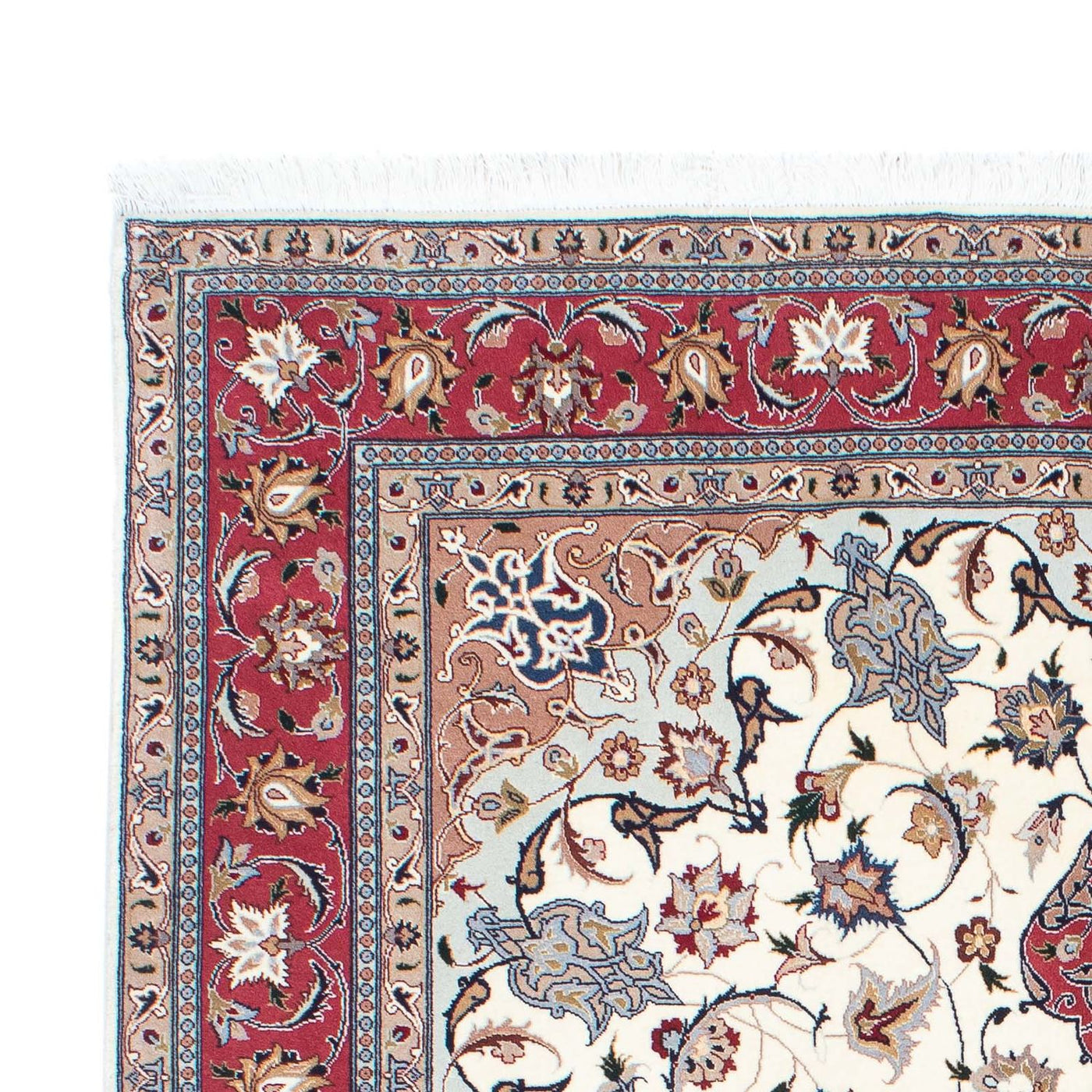 Täbriz - 50 Raj Teppich 208x152cm - Perserteppich