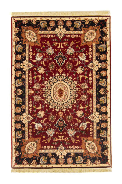 Täbriz - 50 Raj Teppich 102x154cm - Perserteppich