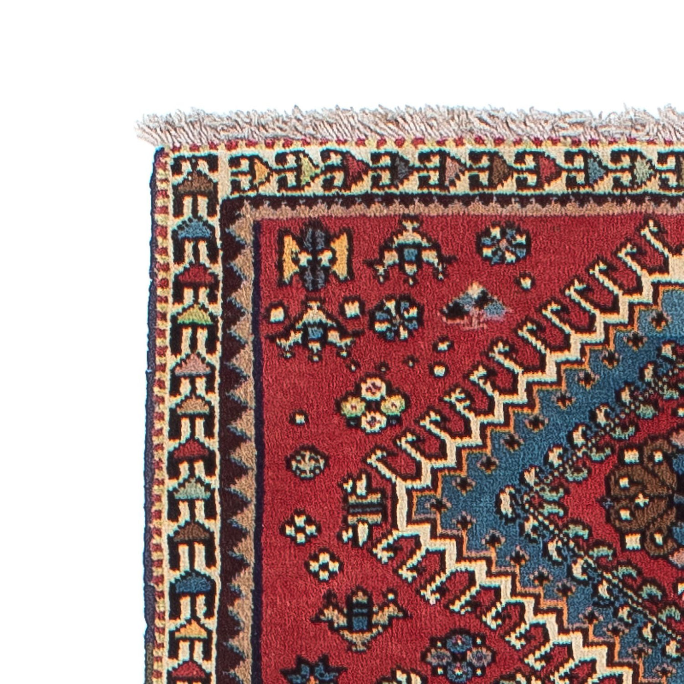 Perserteppich - Nomadic 281 x 75 cm - rot