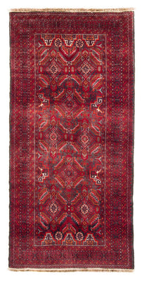 Belutsch Teppich 212 x 105 cm - rot