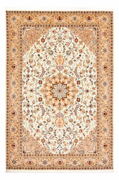 Täbriz - 50 Raj Teppich 198x292cm - Perserteppich