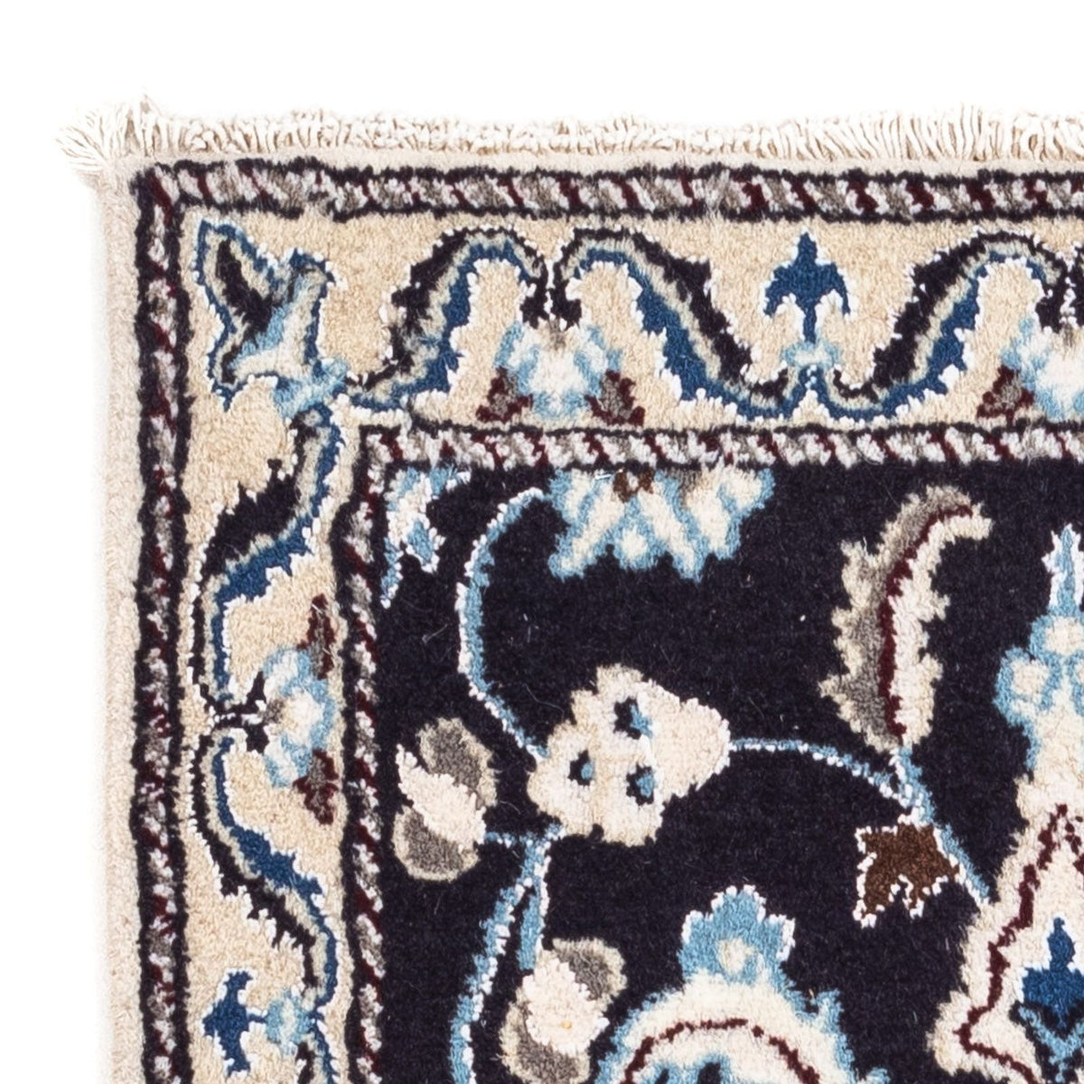 Perserteppich - Nain 101 x 57 cm - dunkelblau