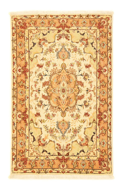 Täbriz - 50 Raj Teppich 101x154cm - Perserteppich