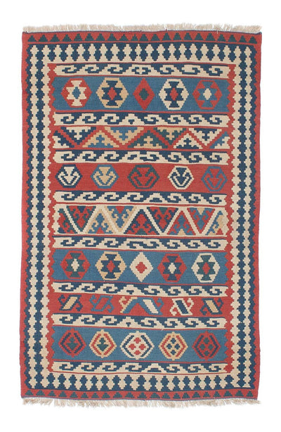 Kelim Teppich - Oriental 109 x 173 cm - mehrfarbig