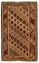Kelim Teppich - Oriental 185 x 120 cm - braun