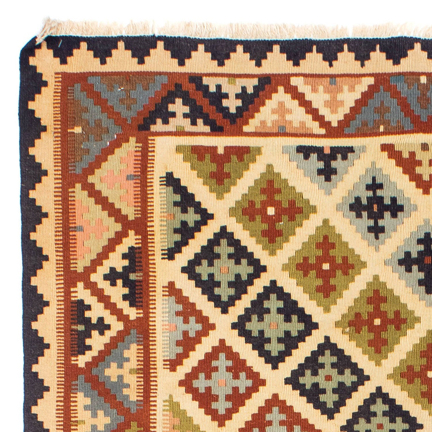 Kelim Fars Teppich 204x129cm