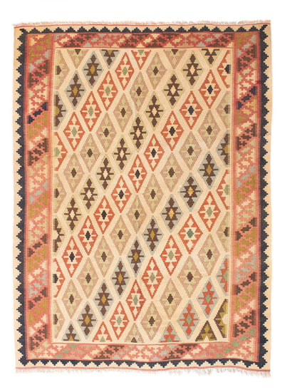 Kelim Teppich - Oriental 144 x 190 cm - beige
