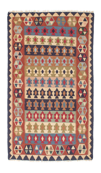 Kelim Teppich - Oriental 114 x 194 cm - mehrfarbig