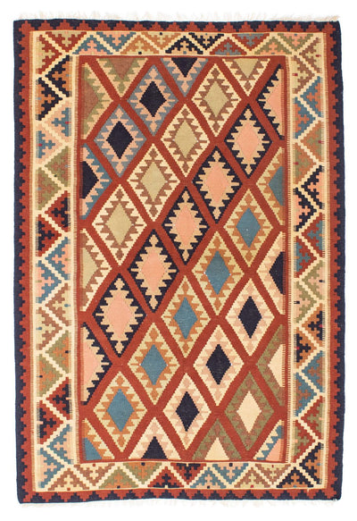Kelim Teppich - Oriental 121 x 182 cm - mehrfarbig