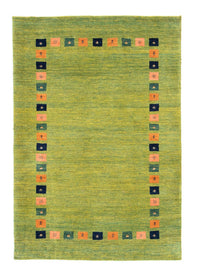 Gabbeh Teppich - Perser 154 x 107 cm - grün