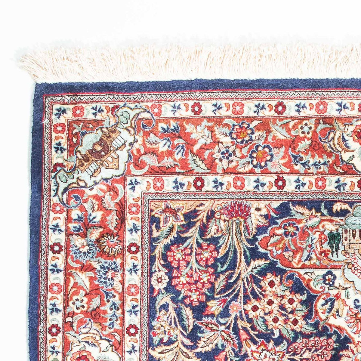 Ghom Teppich 78x116cm - Perserteppich