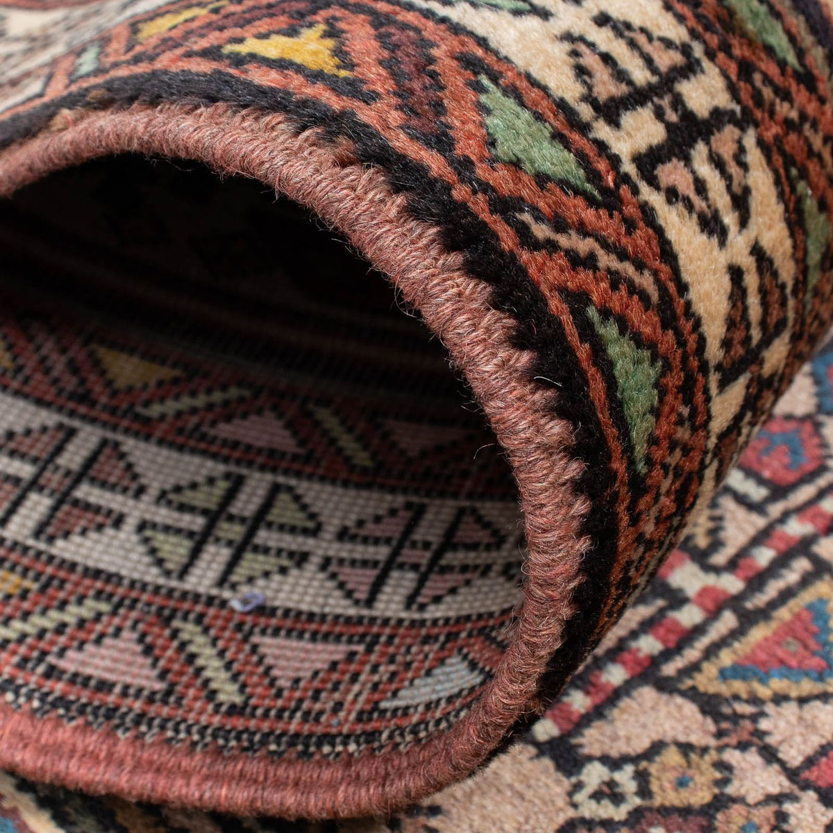 Perserteppich - Nomadic 291 x 67 cm - braun