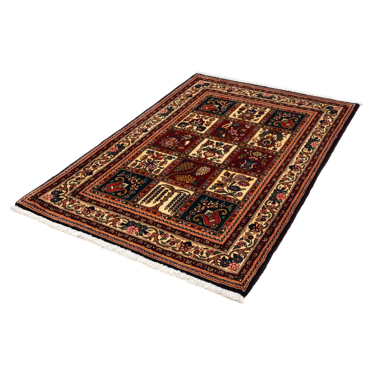 Perserteppich - Nomadic 150 x 103 cm - dunkelblau