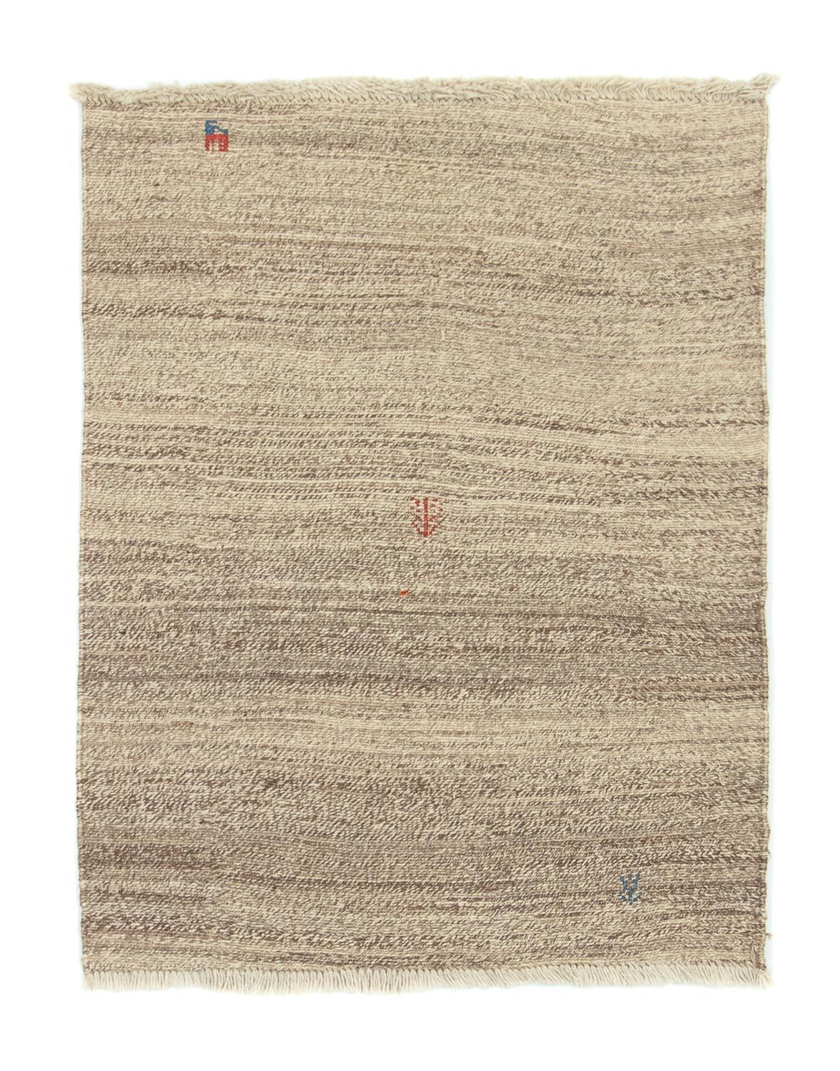 Gabbeh Teppich - Perser 105 x 83 cm - beige