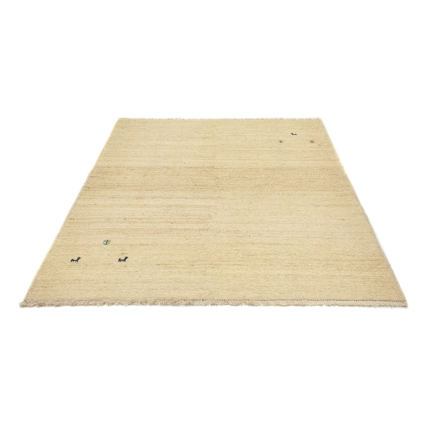 Gabbeh Persisch Teppich 175x143cm - Perserteppich Wollteppich