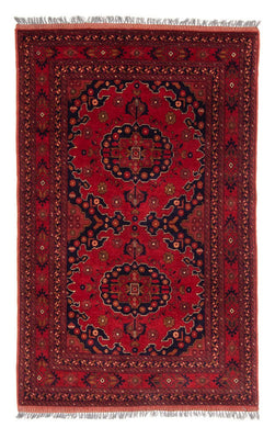Afghan Teppich - Kunduz 200 x 120 cm - rot