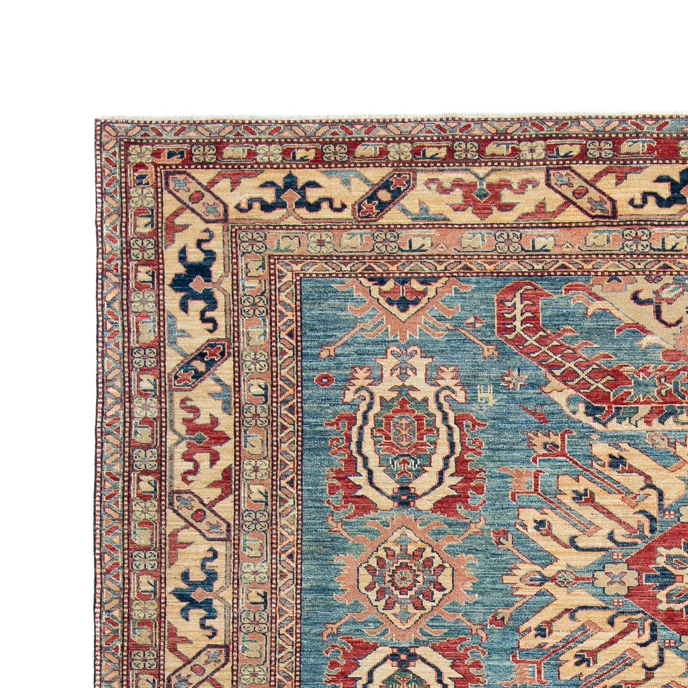 Ziegler Teppich - Kazak 322 x 244 cm - türkis