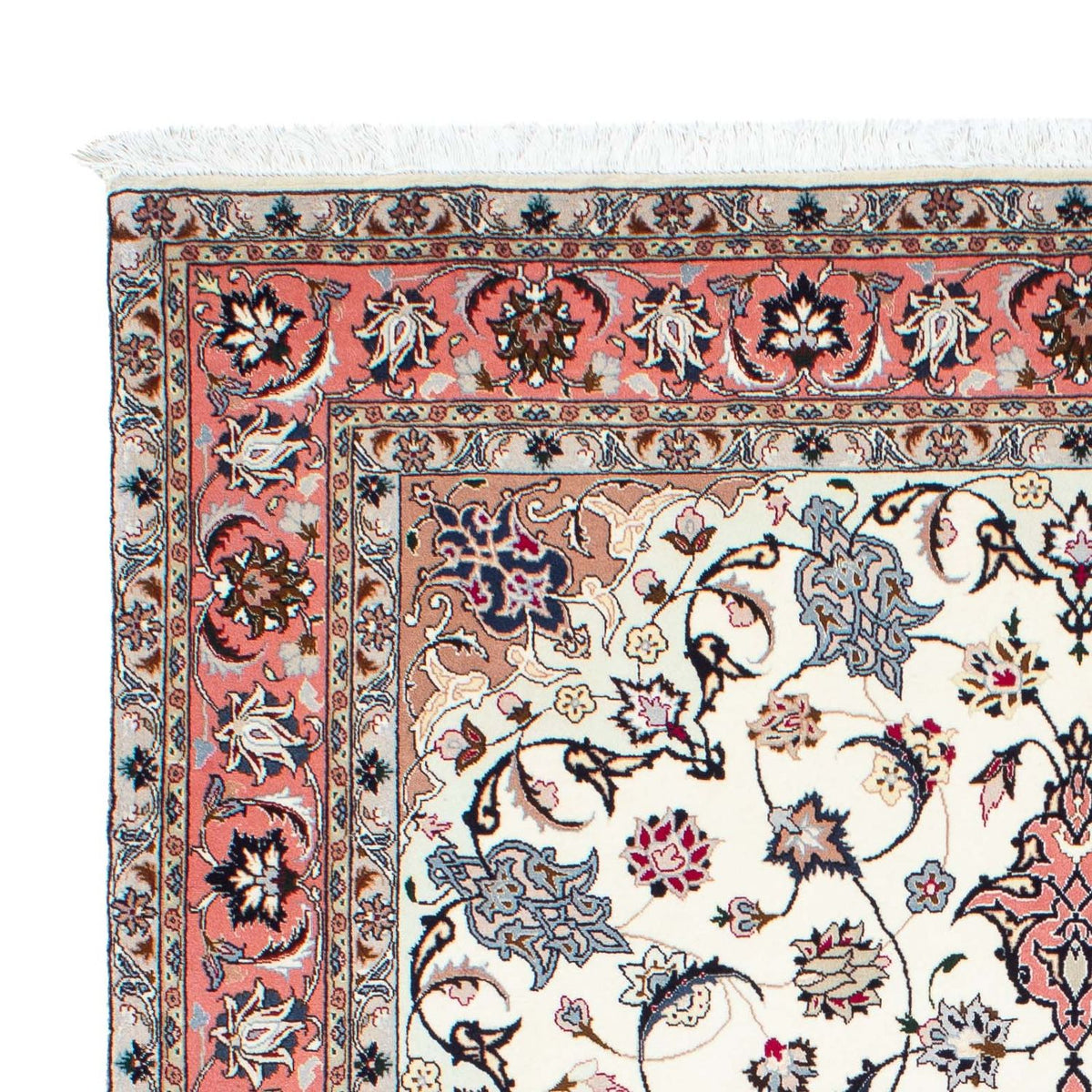 Täbriz - 50 Raj Teppich 153x211cm - Perserteppich