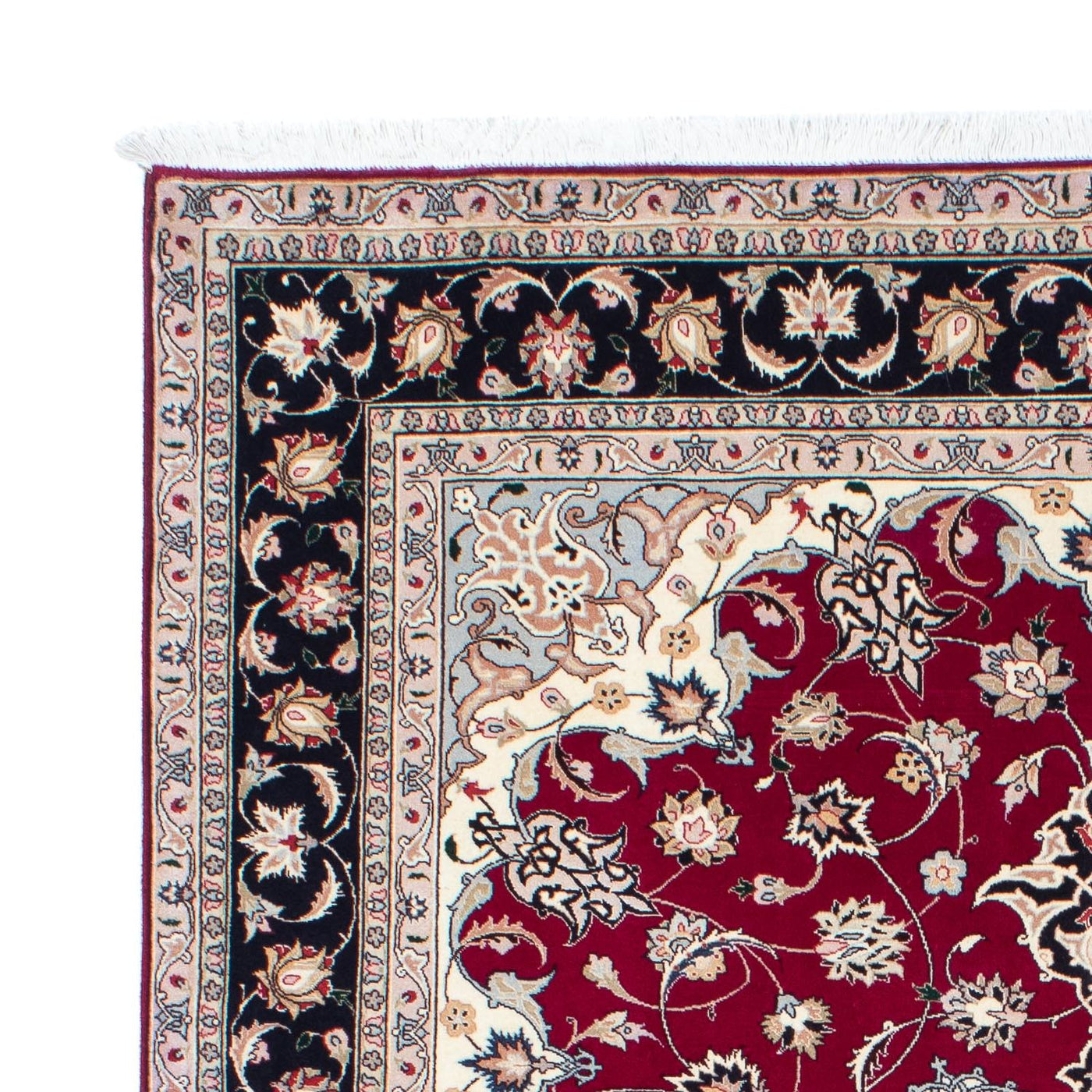 Täbriz - 50 Raj Teppich 204x153cm - Perserteppich